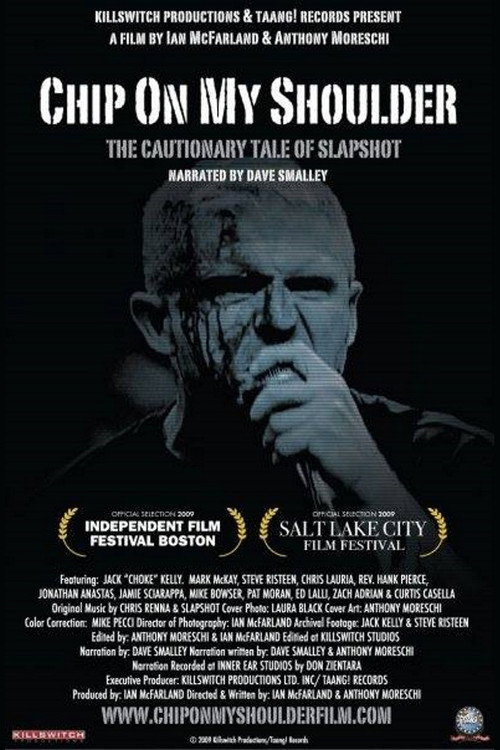 Movie poster for Chip On My Shoulder: The Cautionary Tale of Slapshot (2009)