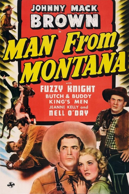 Movie poster for Man from Montana (1941)