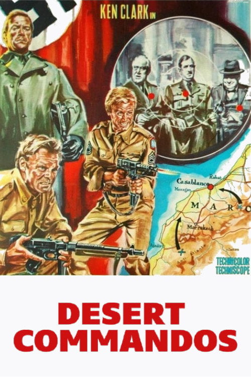 Movie poster for Desert Commandos (1967)