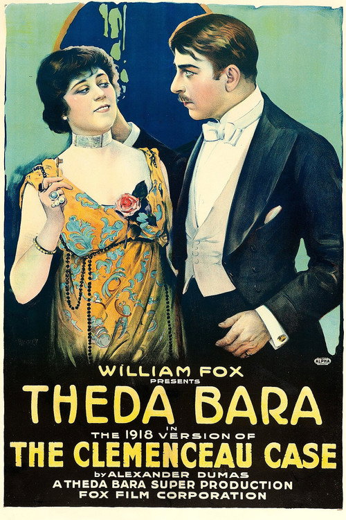 Movie poster for The Clemenceau Case (1915)