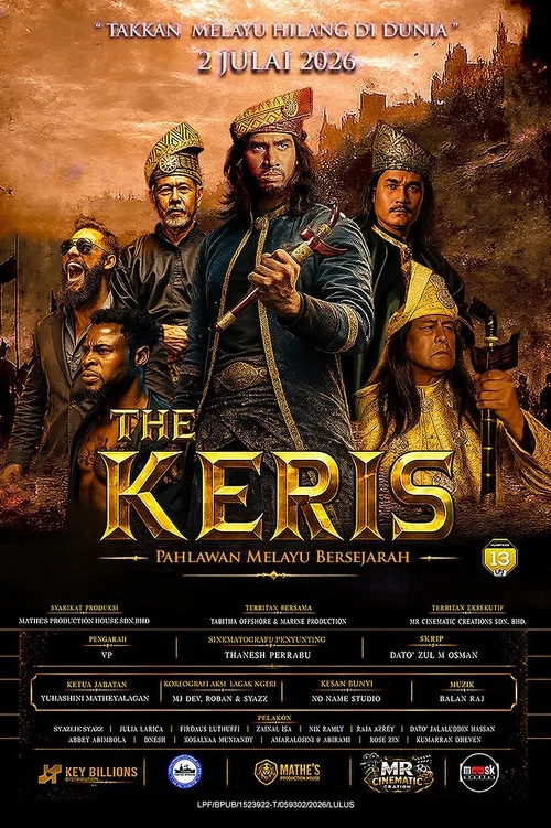 Movie poster for The Keris (2026)