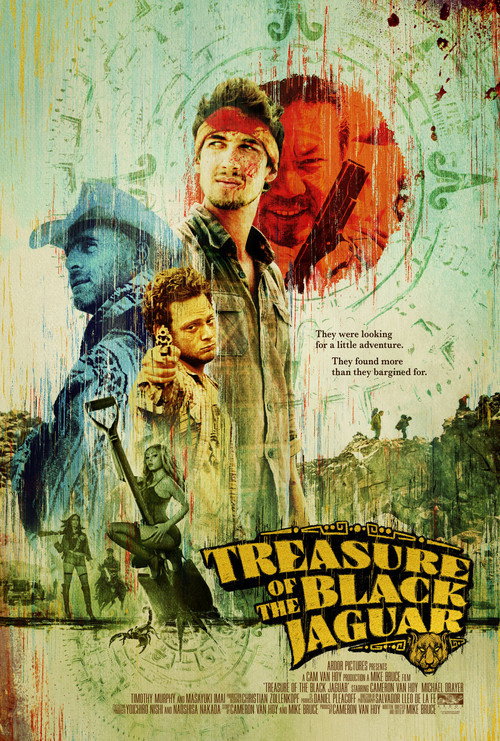 Movie poster for Treasure of the Black Jaguar (2010)