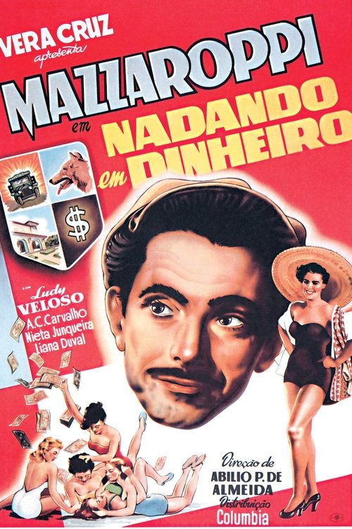 Movie poster for Nadando em Dinheiro (1952)
