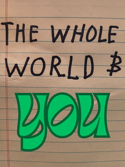 Movie poster for The Whole World and You (2026)