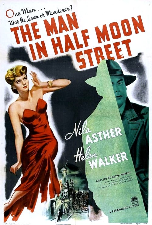 Movie poster for The Man in Half Moon Street (1945)