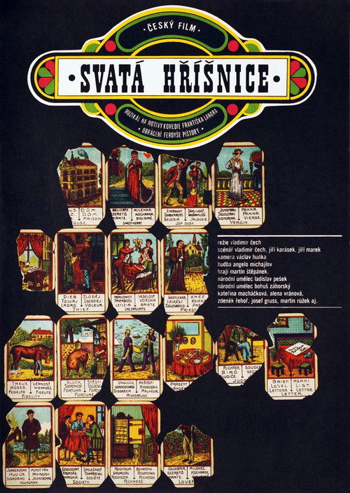 Movie poster for Svatá hříšnice (1970)