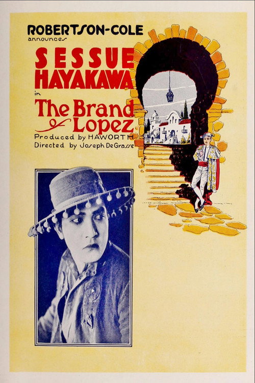 Movie poster for The Brand of Lopez (1920)