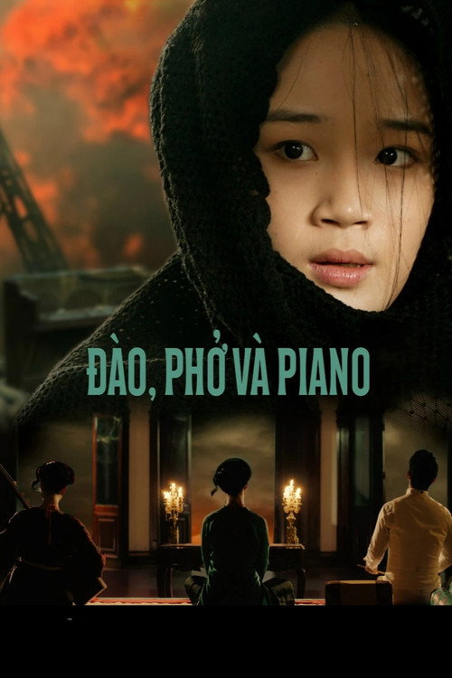 Movie poster for Peach Blossom, Pho and Piano (2024)