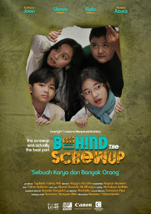 Movie poster for B.T.S Behind The Screwup