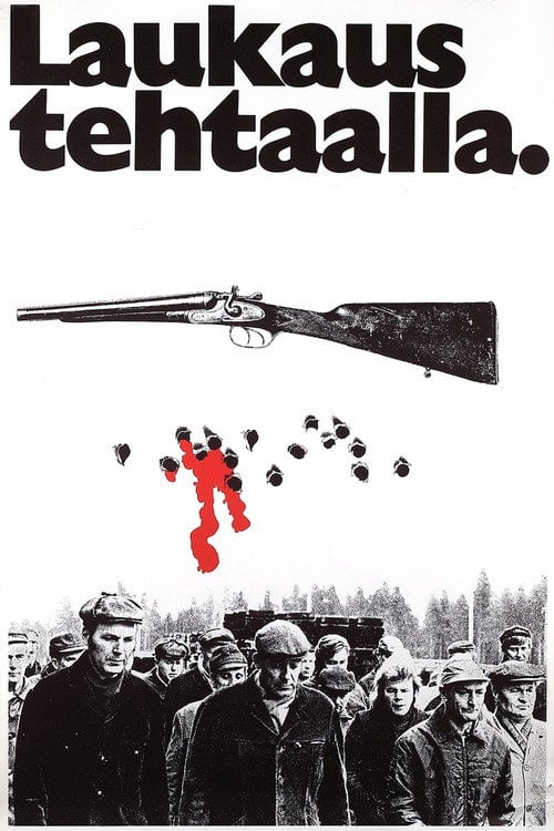 Movie poster for Laukaus tehtaalla (1973)