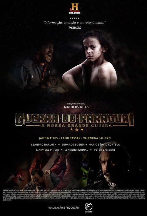 Movie poster for Guerra do Paraguai (2015)