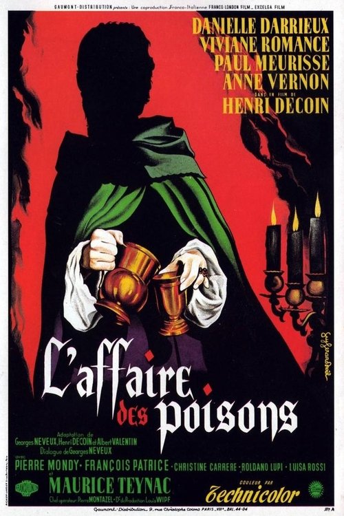 Movie poster for The Affair of the Poisons (1955)