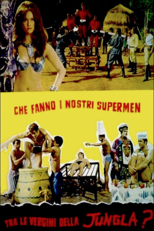Movie poster for Three Supermen in the Jungle (1970)