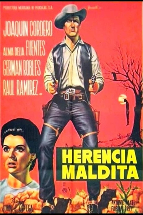 Movie poster for Herencia maldita (1963)