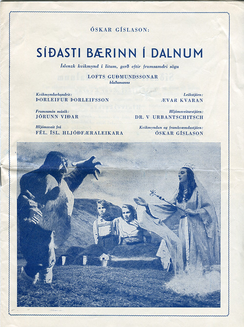 Movie poster for The Last Farm in the Valley (1950)