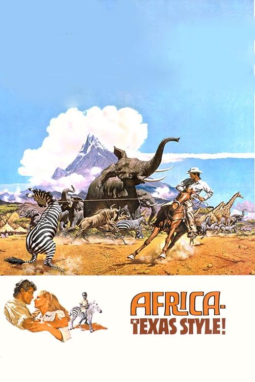 Movie poster for Africa: Texas Style! (1967)