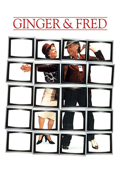 Movie poster for Ginger and Fred (1986)