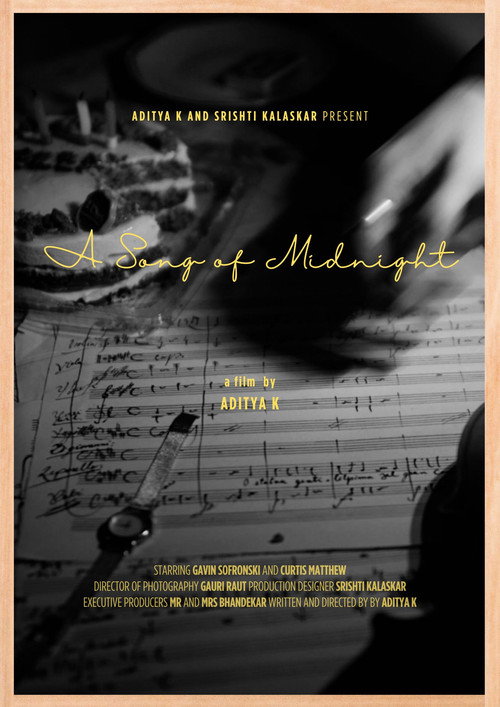 Movie poster for A Song of Midnight (2025)