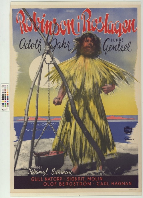 Movie poster for Robinson i Roslagen (1948)
