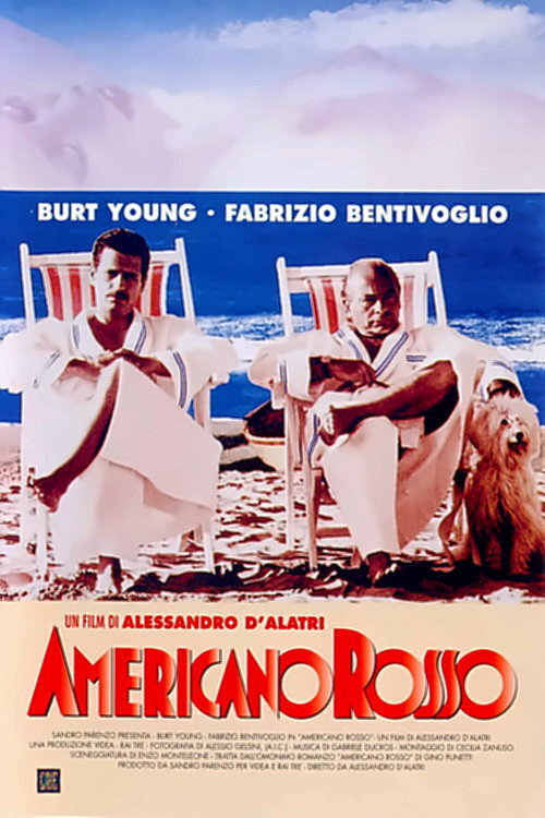 Movie poster for Americano rosso (1991)