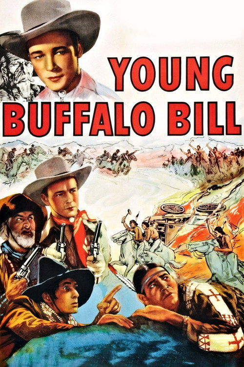 Movie poster for Young Buffalo Bill (1940)