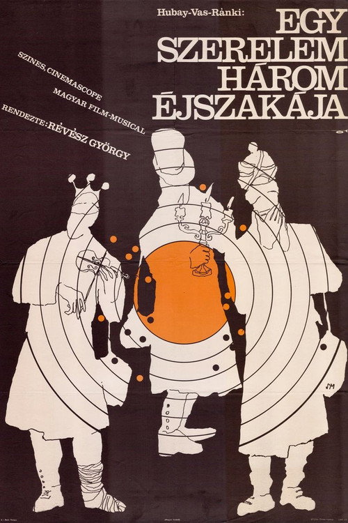 Movie poster for Three Nights of Love (1967)
