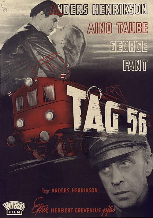 Movie poster for Tåg 56 (1943)