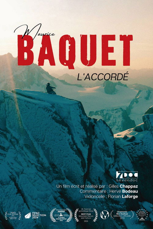 Movie poster for Maurice Baquet, The Accorded (2023)