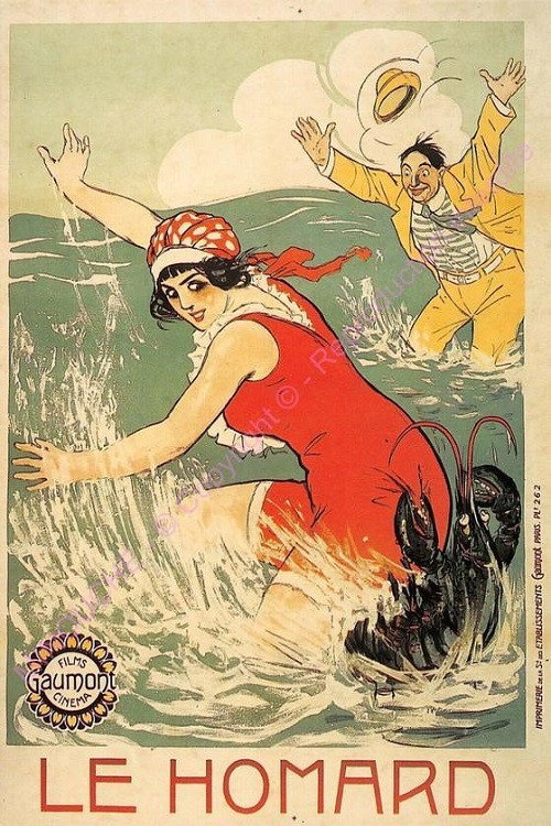 Movie poster for Le homard (1913)