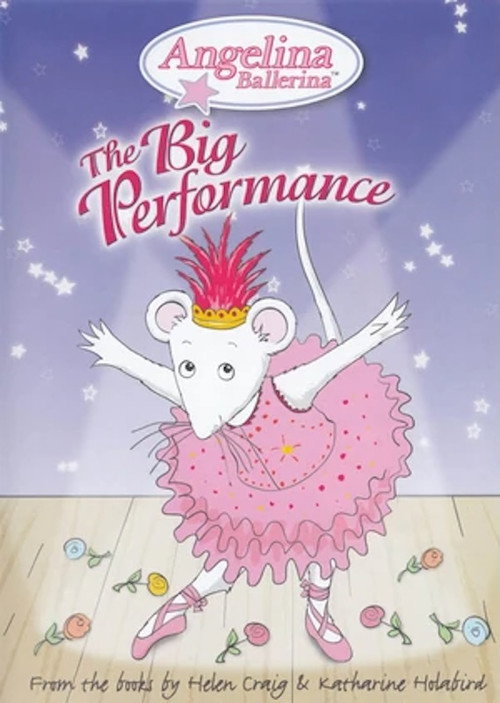Movie poster for Angelina Ballerina: The Big Performance (2005)