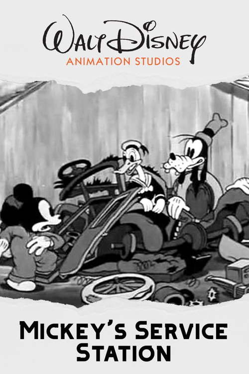 Movie poster for Mickey's Service Station (1935)