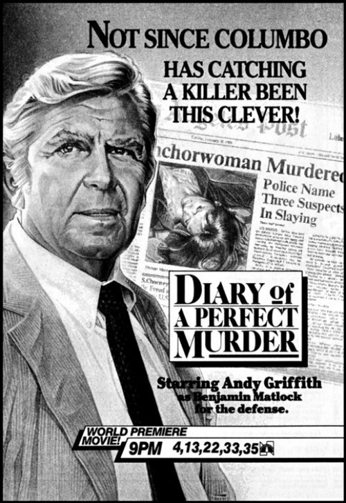 Movie poster for Diary of a Perfect Murder (1986)
