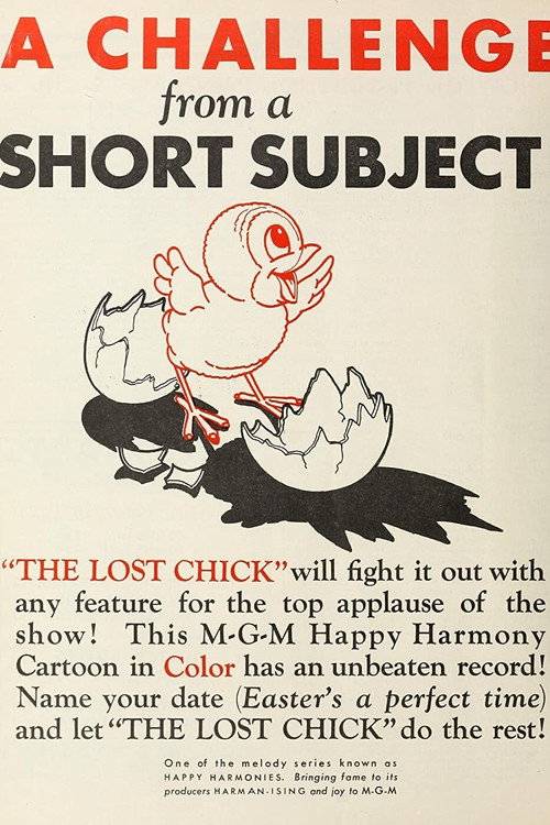 Movie poster for The Lost Chick (1935)