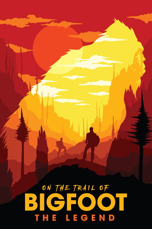 Movie poster for On the Trail of Bigfoot: The Legend (2019)