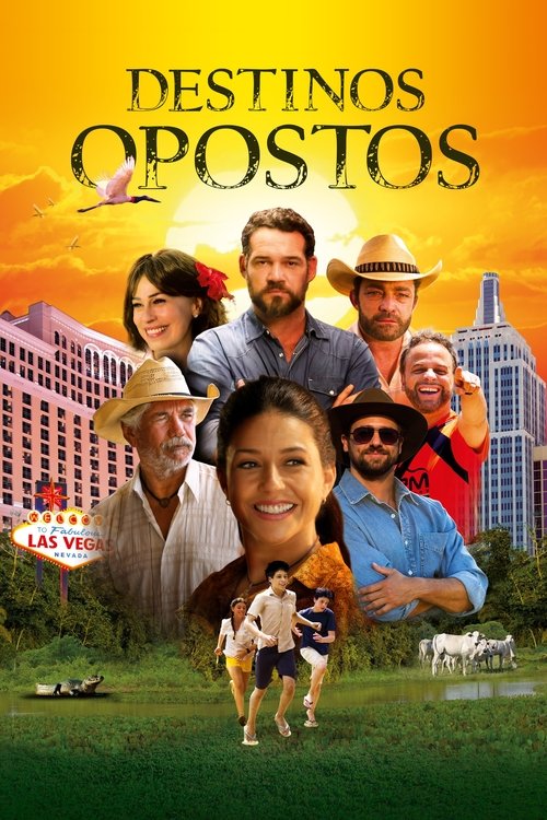 Movie poster for Destinos Opostos (2023)