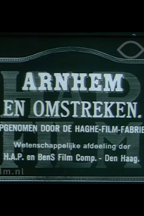 Movie poster for Arnhem and Surroundings (1919)