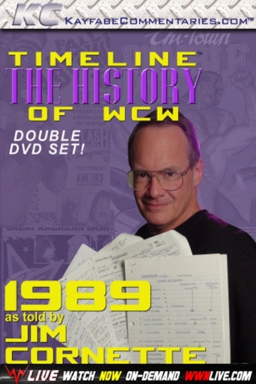 Movie poster for Timeline: The History of WCW – 1989 – As Told By Jim Cornette (2015)