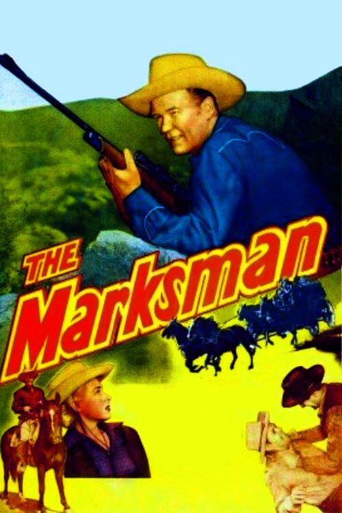 Movie poster for The Marksman (1953)