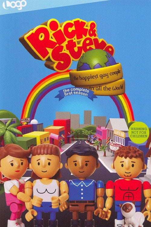 Movie poster for Rick & Steve: The Happiest Gay Couple in All the World (2007)