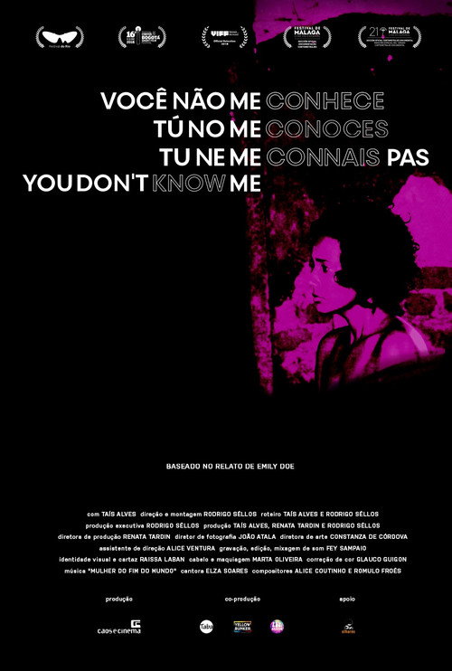 Movie poster for Você Não Me Conhece (2018)