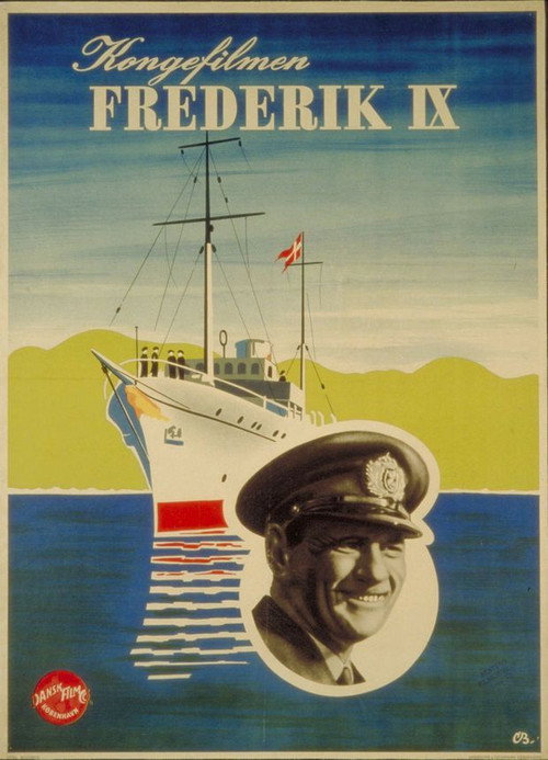 Movie poster for Kongefilmen Frederik IX (1949)