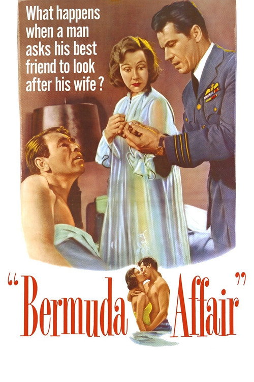Movie poster for Bermuda Affair (1956)