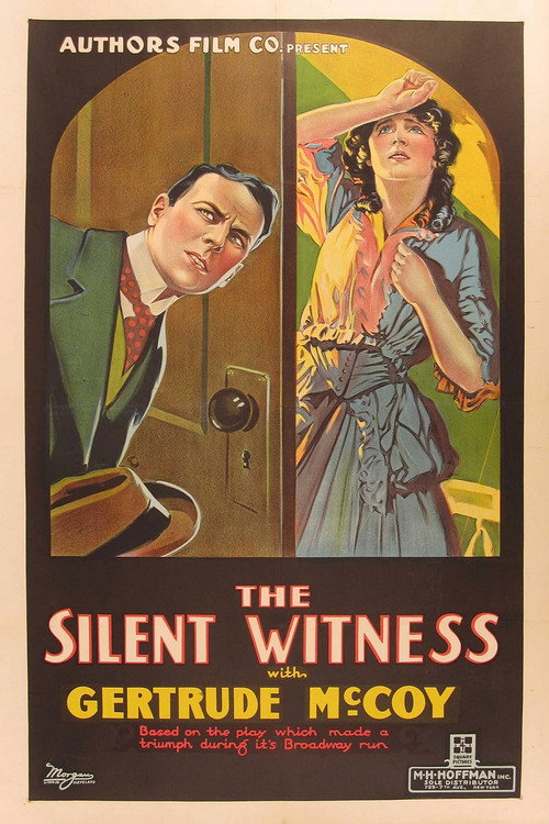 Movie poster for The Silent Witness (1917)