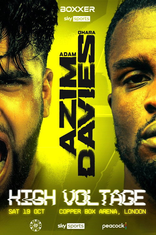 Movie poster for Adam Azim vs. Ohara Davies (2024)