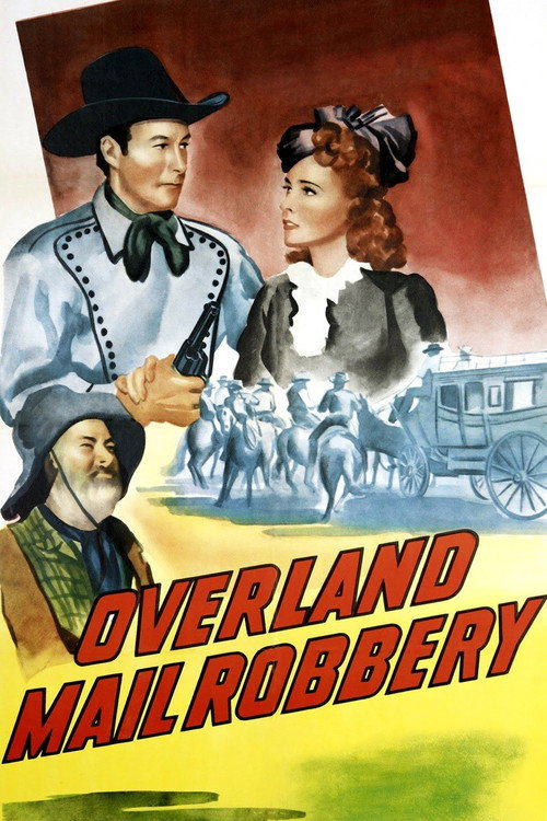 Movie poster for Overland Mail Robbery (1943)