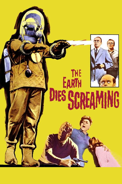 Movie poster for The Earth Dies Screaming (1964)