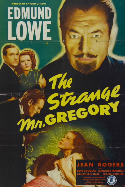 Movie poster for The Strange Mr. Gregory (1945)