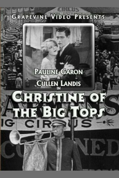 Movie poster for Christine of the Big Tops (1926)