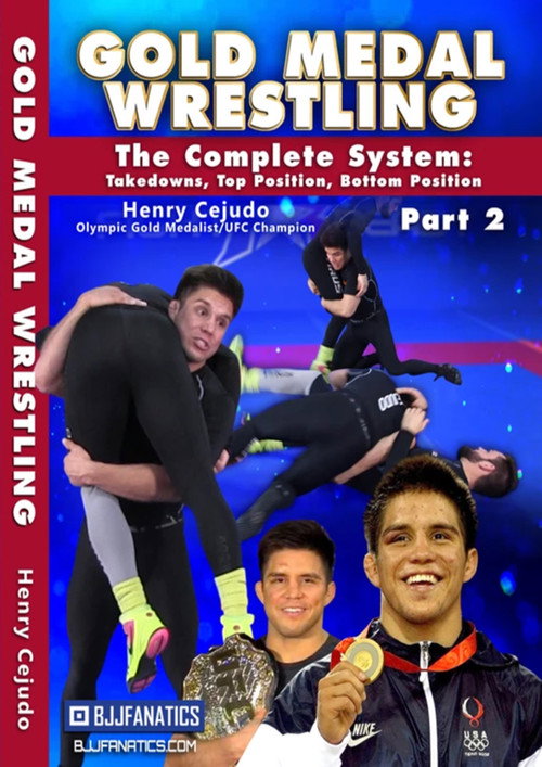 Movie poster for Gold Medal Wrestling By Henry Cejudo