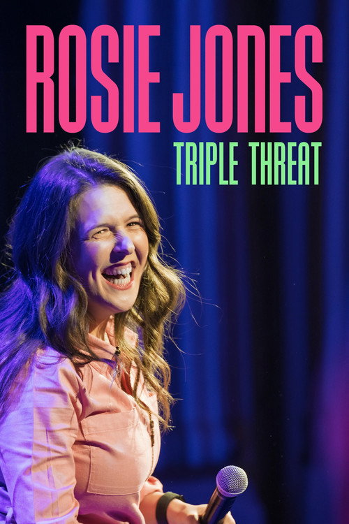 Movie poster for Rosie Jones: Triple Threat (2025)
